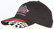 Racing Feather & Checkered Cap 