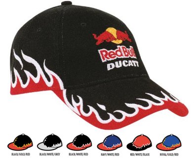 Racing Cap with Edge Flame