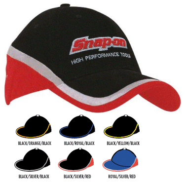 Racing Cap with Reflective Trim