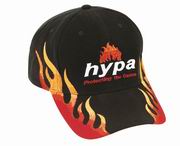 Racing Cap with Double Flame 