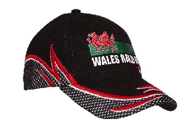 Racing Cap with Mesh covered reflective trim