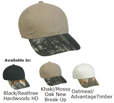Camo Visor/Brushed Twill