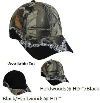 Camo Thorn Design Cap
