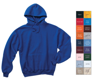 Hooded Pullover Sweatshirt Fleece