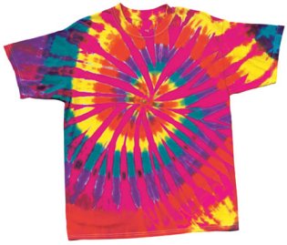 Spiral Tie Dye Tee Shirt