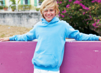 Hooded Youth Heavy Weight Blend Pullover Sweatshirt Fleece