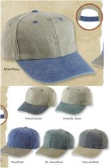 Two Tone Stonewashed Low Profile Cap