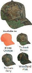 Camo Mid Profile Cotton Twill Cap 