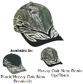 Camo Flame Design Cap 